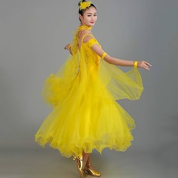 【美品 社交ダンス衣装】ワンピース ドレス 黄色 イエロー 水色 青 緑 楽天市場】社交ダンス衣装 社交ダンス ドレス 社交 ダンス練習着